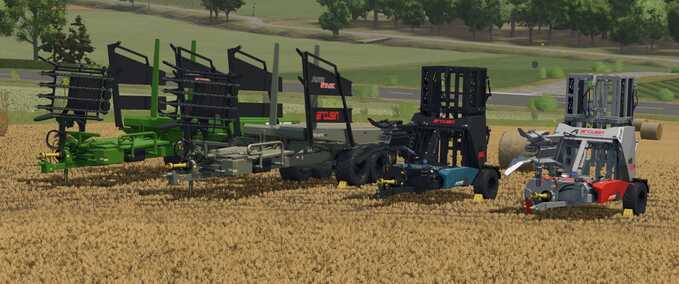 Arcusin Bale Trailer Pack Mod Image