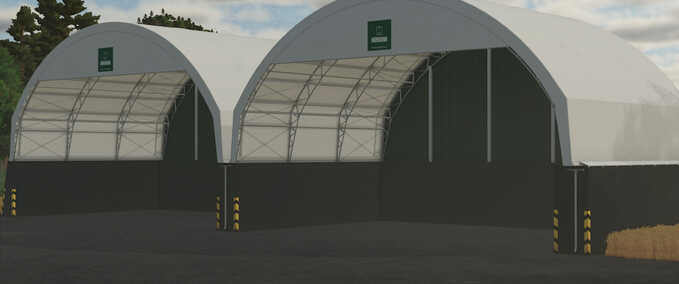 Sheds Rudolf Hoermann Round Storage Hall Farming Simulator mod
