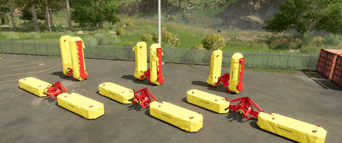 Pöttinger NOVADISC Butterfly Pack Mod Image