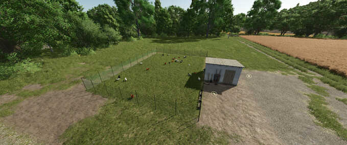 Animal Pens Small Chicken Coop Farming Simulator mod