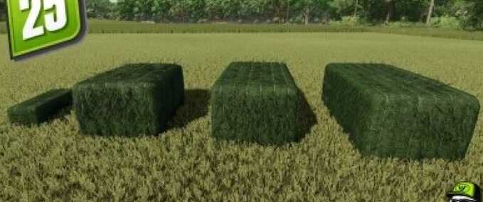 Grass and Hay Bale Textures Mod Image