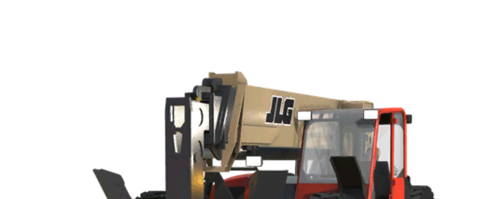 Sonstige Fahrzeuge JLG G12-55A Teleskopstapler Landwirtschafts Simulator mod