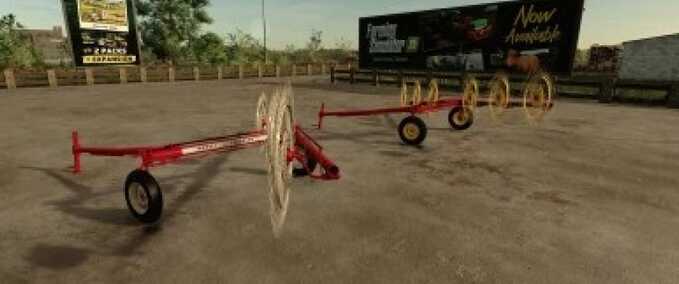 1978er 6-Rad Heuwender Mod Image