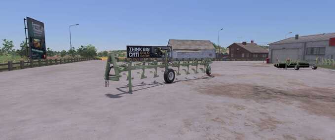 Fortschritt B550 Plow with B601 Seedbed Preparation Mod Image