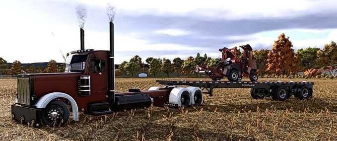 2025 Fontain Flatbed-Anhänger Mod Image
