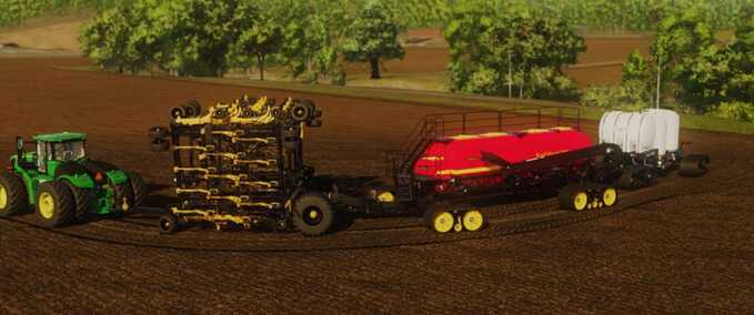 Seeders Seed Hawk XL Toolbar (84ft) with Additional Systems Farming Simulator mod