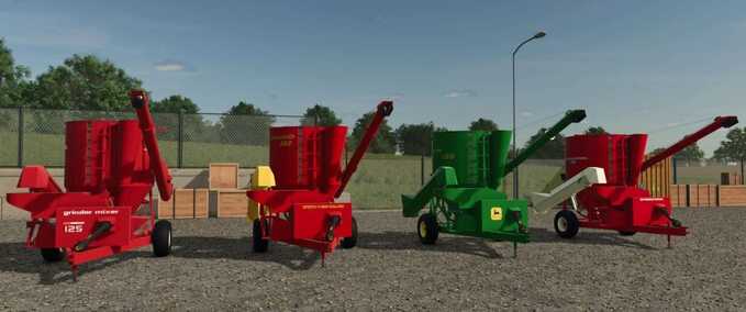 Sonstige Anbaugeräte Gehl 125 Mahlwerk Landwirtschafts Simulator mod