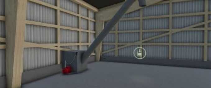 Buildings with Functions Barn with Integrated Silo Farming Simulator mod