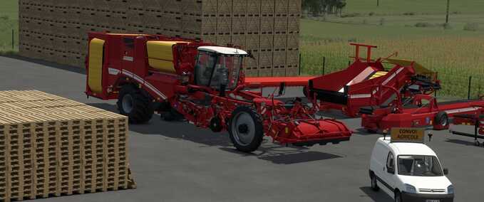 Platzierbare Palox-Holz-Palettenbox Mod Image