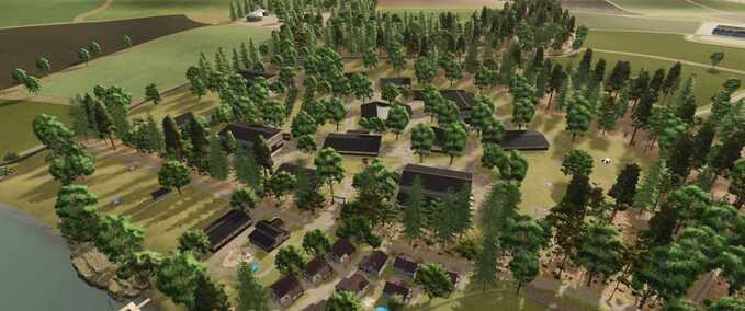 Maps Amever Farm 4-fach Landwirtschafts Simulator mod