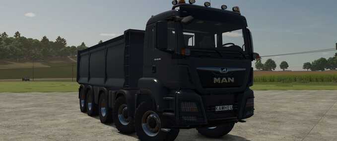 MAN TGS 18.500 Tipper Truck Mod Image