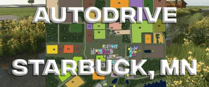 Courseplay Kurse AutoDrive-Kurs - Starbuck, MN Landwirtschafts Simulator mod