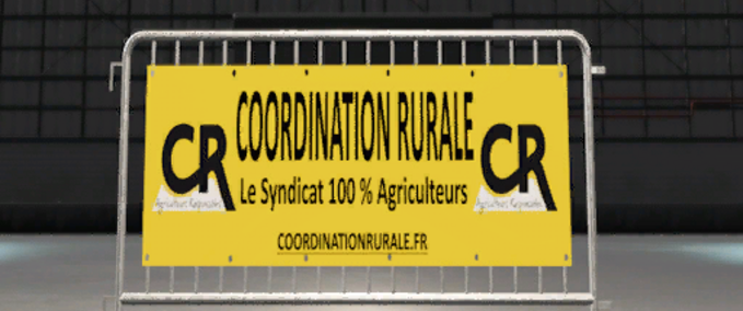 Dekoration AGRIFOREST Absperrbarrieren Landwirtschafts Simulator mod