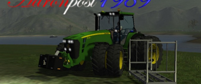 8000er John Deere 8530 With Buyable Twinwheels Landwirtschafts Simulator mod