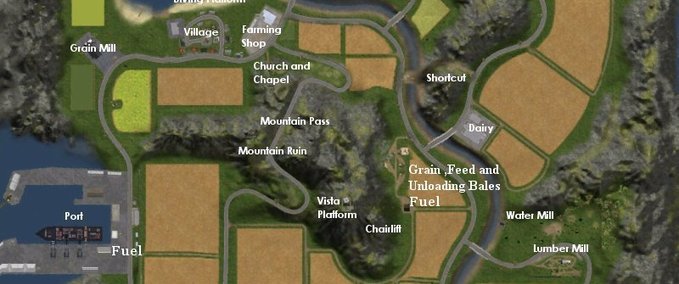 Maps FS11 Map Landwirtschafts Simulator mod