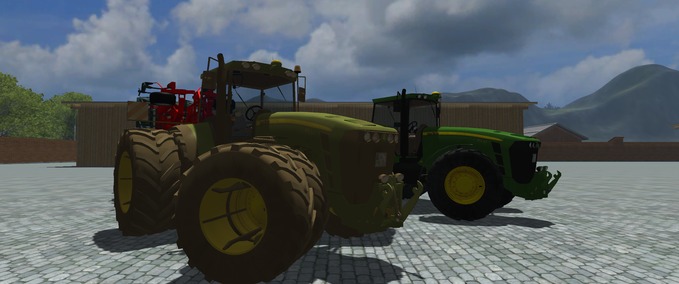 8000er John Deere 8530 AutoPowr Landwirtschafts Simulator mod