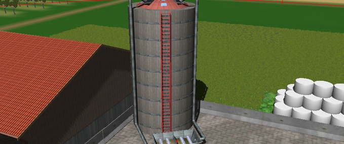 Gebäude Maissilo Hoch Landwirtschafts Simulator mod