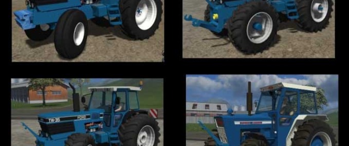 Ford Ford Traktor Pack Landwirtschafts Simulator mod