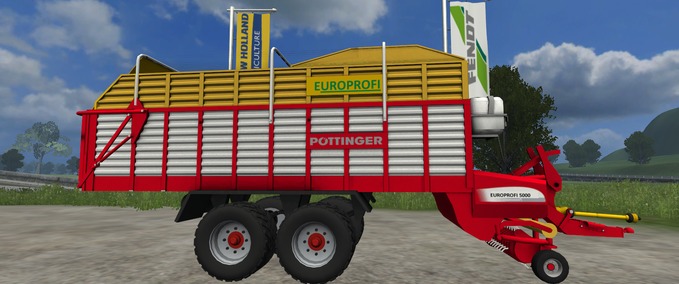 Ladewagen Pöttinger Europrofi 5000L Landwirtschafts Simulator mod