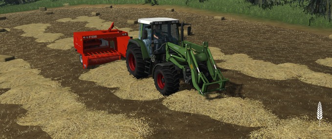 Pressen Deutz FAHR HD 400 Landwirtschafts Simulator mod