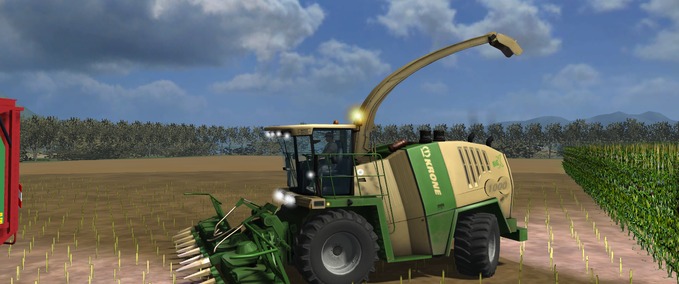 Krone Krone Big X 1000 | EasyCollect | xDisc Washable Landwirtschafts Simulator mod