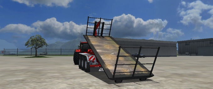 Ballentransport Ballen Ladeplattform für Agroliner Landwirtschafts Simulator mod