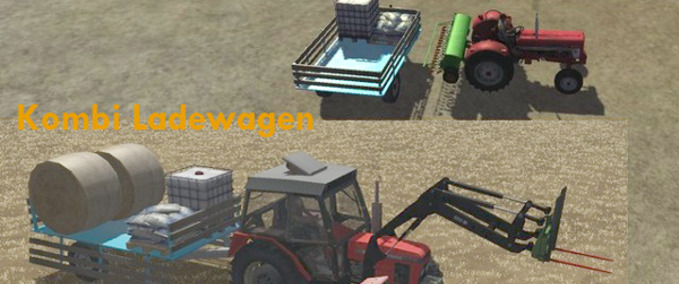 Ladewagen Kombi Ladewagen Landwirtschafts Simulator mod