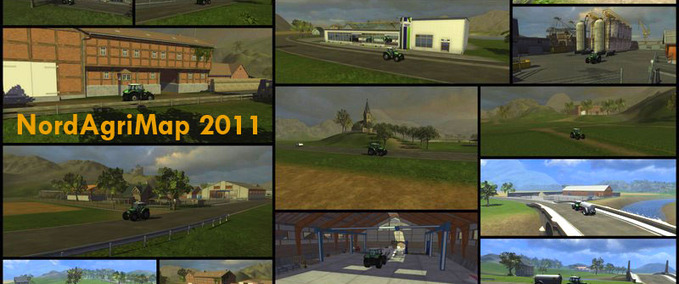Maps NordAgriMap 2011 Landwirtschafts Simulator mod