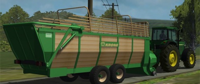 Ladewagen Krone Titan Landwirtschafts Simulator mod
