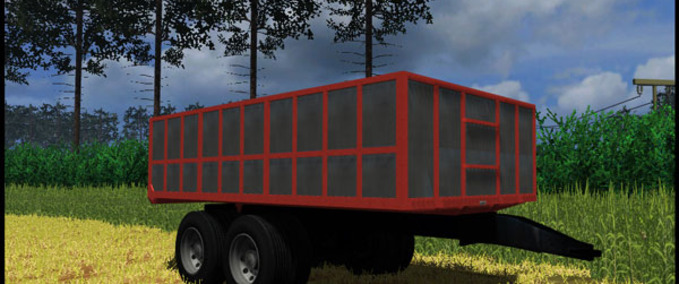 Tandem Konekorjaamo Savunen Ky 20m2 Grain trailer Landwirtschafts Simulator mod
