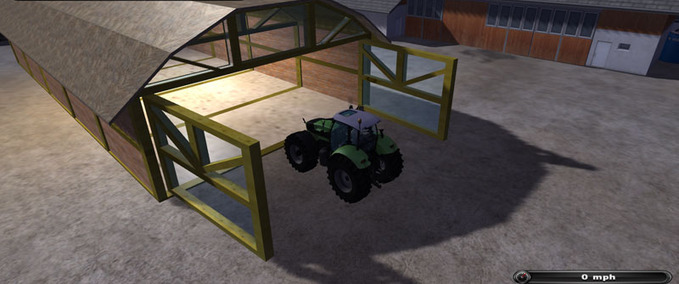 Gebäude Ballen oder Lager Schuppen Landwirtschafts Simulator mod