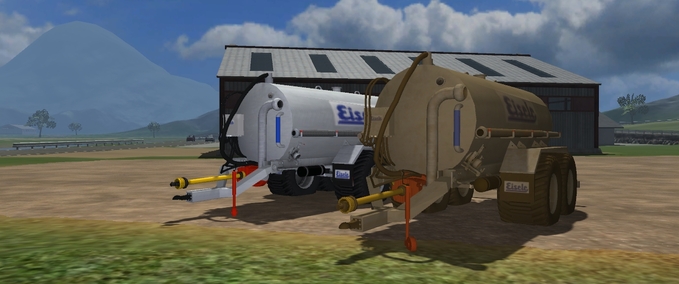 Güllefässer  Eisele 14,5m³ Jauchewagen Landwirtschafts Simulator mod