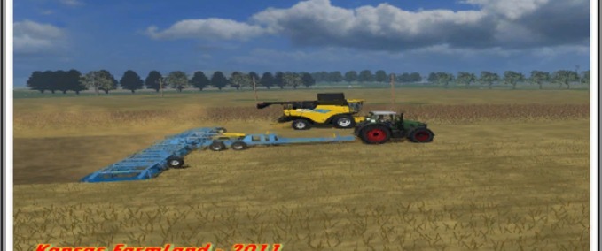 Maps Kansas Farm Land Landwirtschafts Simulator mod