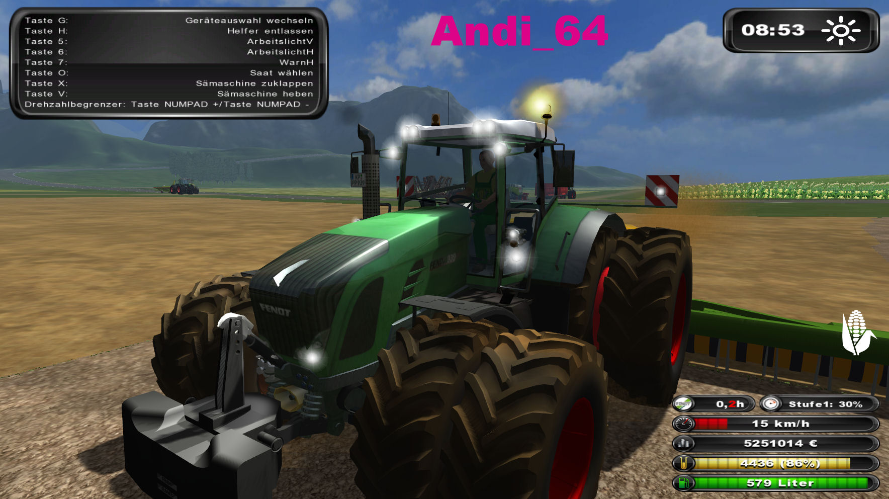 Fendt 939 Vario gruen - Thumbnail 1