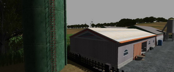Gebäude Maschinen Halle Landwirtschafts Simulator mod
