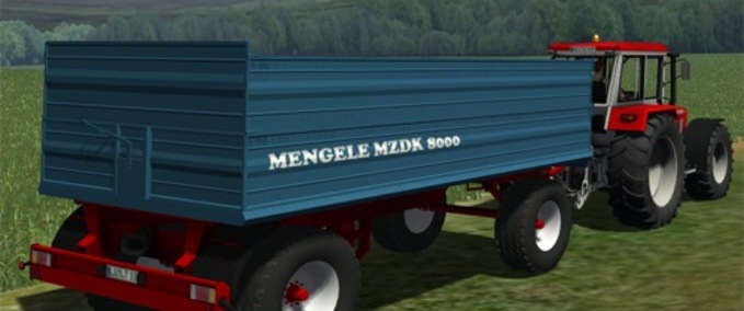 Drehschemel Mengele 8 Tonner Landwirtschafts Simulator mod
