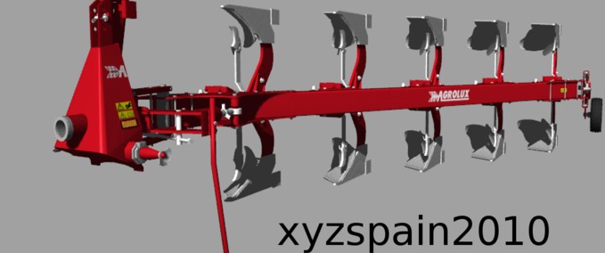 Pflüge Agrolux Rear Landwirtschafts Simulator mod