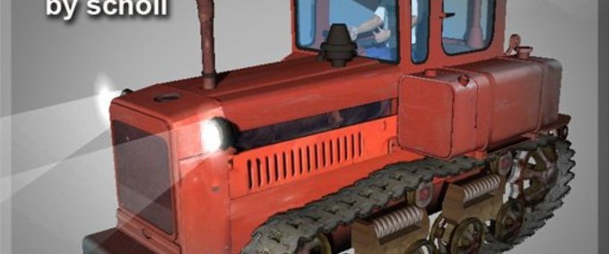 Sonstige Traktoren DT-75 New tracks Landwirtschafts Simulator mod