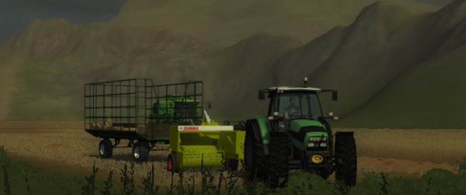 Pressen CLaas Markant 50 Landwirtschafts Simulator mod