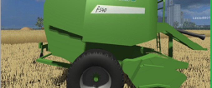 Pressen Mchale f540 Landwirtschafts Simulator mod