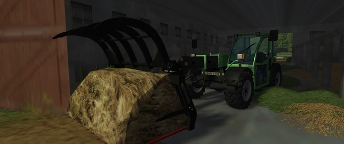 Frontlader Albutt Mist-Dung Greifer Landwirtschafts Simulator mod