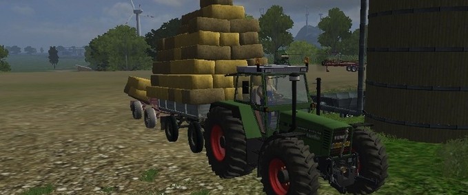 farming simulator 14 baling straw