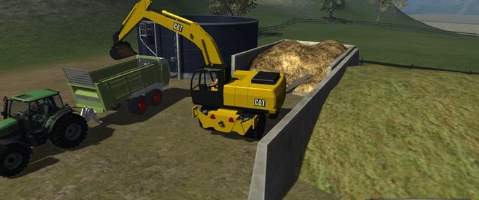 Bagger & Radlader CAT 600 MT Landwirtschafts Simulator mod