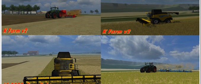 Maps K Farm Map v2 Landwirtschafts Simulator mod