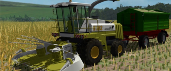 Fortschritt Fortschritt E 282 & RU 450 Landwirtschafts Simulator mod