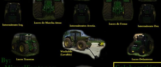 7000er John Deere 7710 washable Landwirtschafts Simulator mod