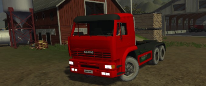 Kamaz 65115 krasn tyagach Mod Image