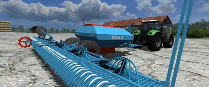 Saattechnik Lemken Solitair 12  Landwirtschafts Simulator mod