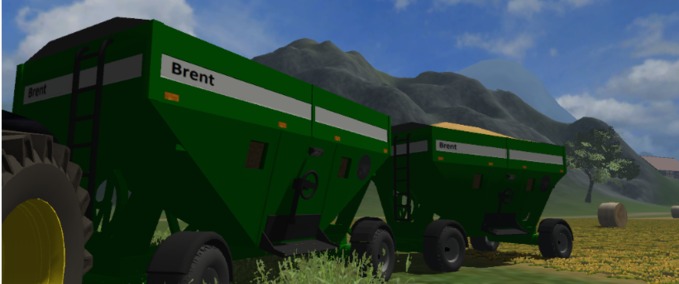 Drehschemel Brent Gravity Wagon Landwirtschafts Simulator mod