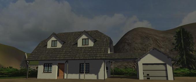 Gebäude Einfamilien Haus Landwirtschafts Simulator mod